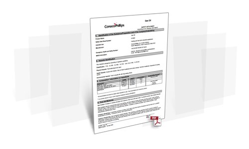 Fuel Data Sheets