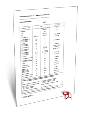 Gas Oil Specification Fuel Data